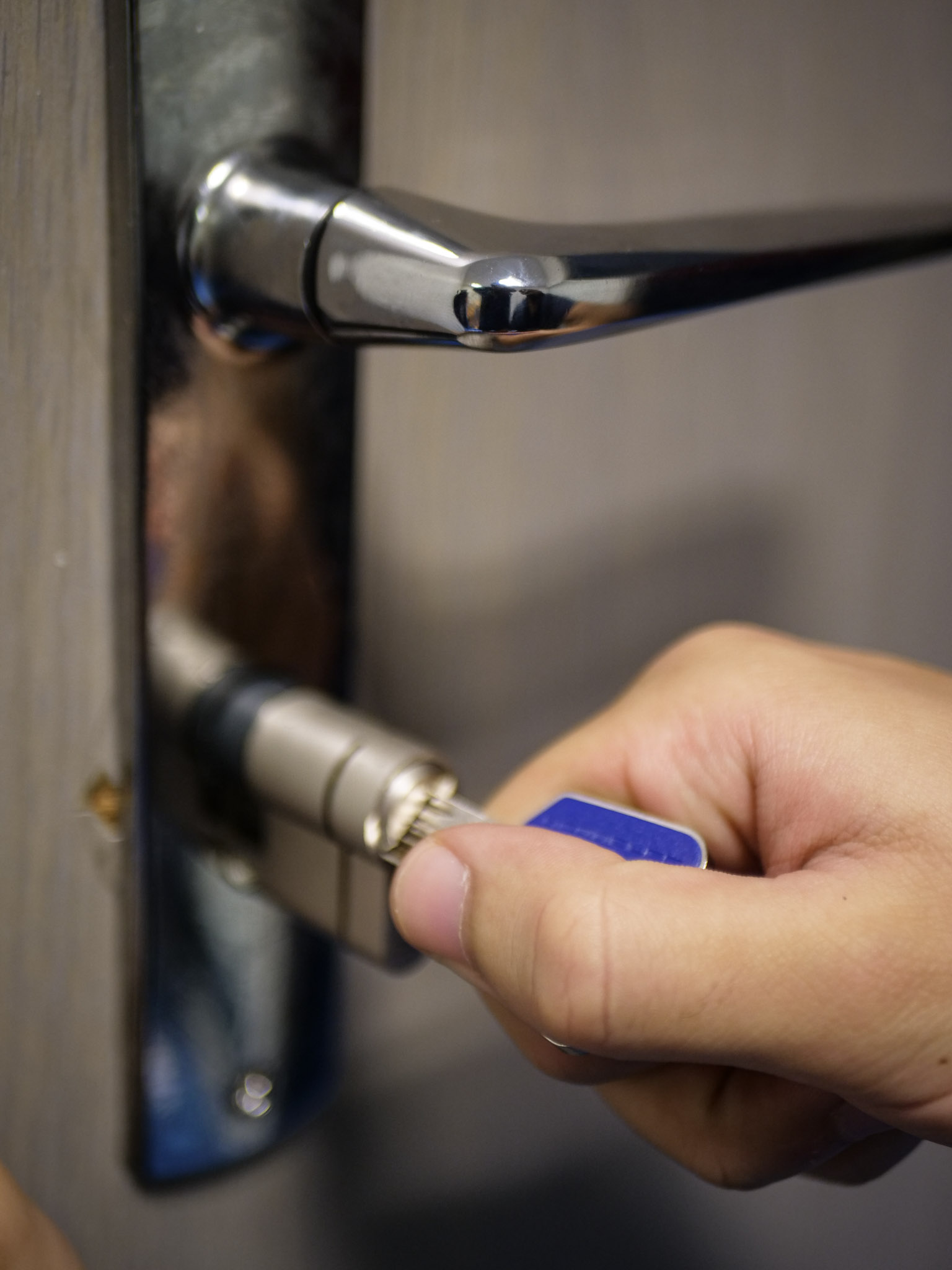 Changement de cylindre